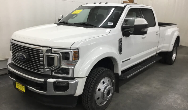 Used 2022 Ford Super Duty F-450 DRW LARIAT 4WD Crew Cab 8  Box Crew Cab Pickup – 1FT8W4DT3NED65490 full